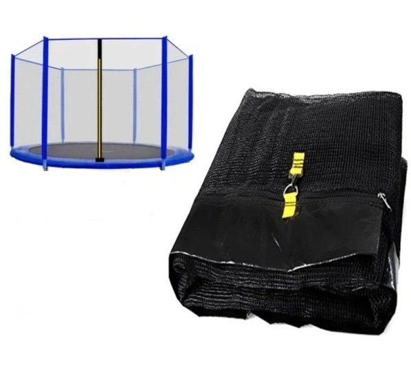 Ochranná sieť na trampolínu SPARTAN 460 cm, 10 tyčí