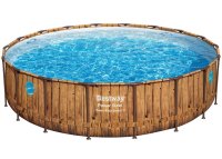 Bestway Bazén Power Steel Wood Swim Vista 5,49 x 1,22 m 56977