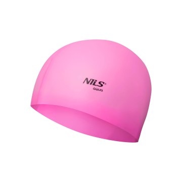Silikónová čiapka NILS Aqua NQC PK02 svetloružová