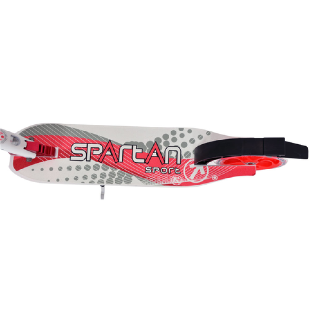 Kolobežka Spartan Jumbo II biela - Obrázok 4