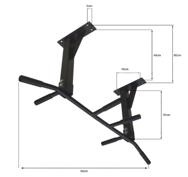 Spartan hrazda na strop 2 Spartan hrazda na strop - Obrázok 2