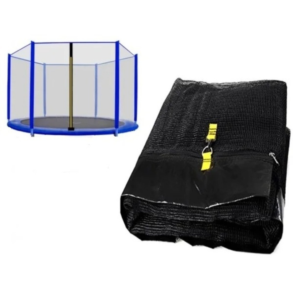 Ochranná sieť na trampolínu SPARTAN 250cm, 6 tyčí
