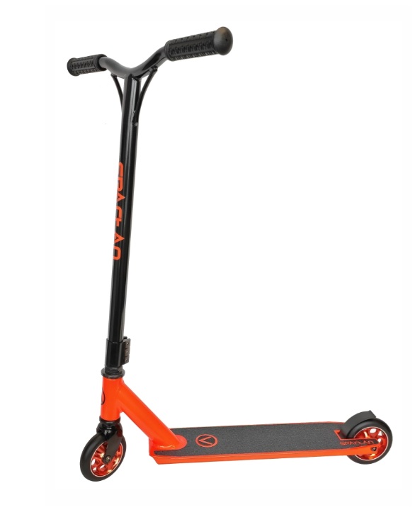 Freestyle kolobežka Spartan Stunt - oranžová 1 Freestyle kolobežka Spartan Stunt - oranžová