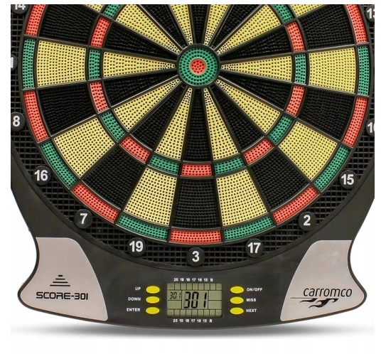 Elektronický terč CARROMCO Score 301 3 Elektronický terč CARROMCO Score 301 - Obrázok 3
