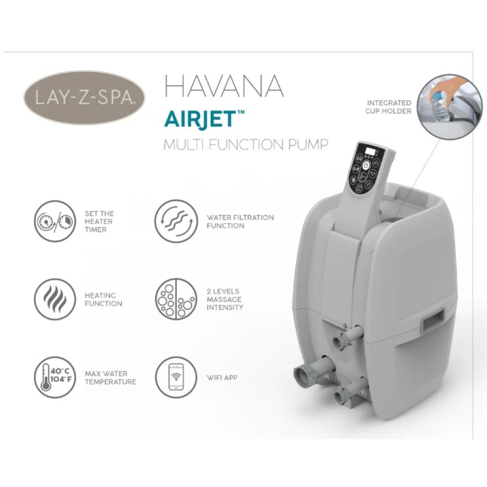 BESTWAY 60035 Lay-Z-Spa Havana - Obrázok 10