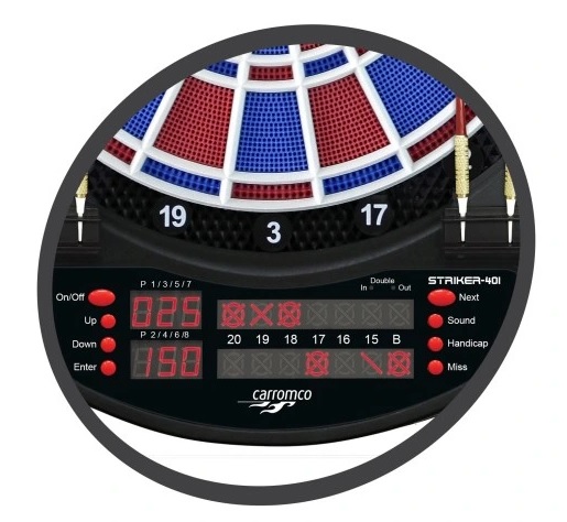 Elektronický terč CARROMCO Striker 401 2 Elektronický terč CARROMCO Striker 401 - Obrázok 2