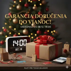 🎄 Garancia Doručenia do Vianoc 2025! Objednajte do 18. Decembra a Máte Istotu! 🎁 1 Garancia Doručenia do Vianoc!